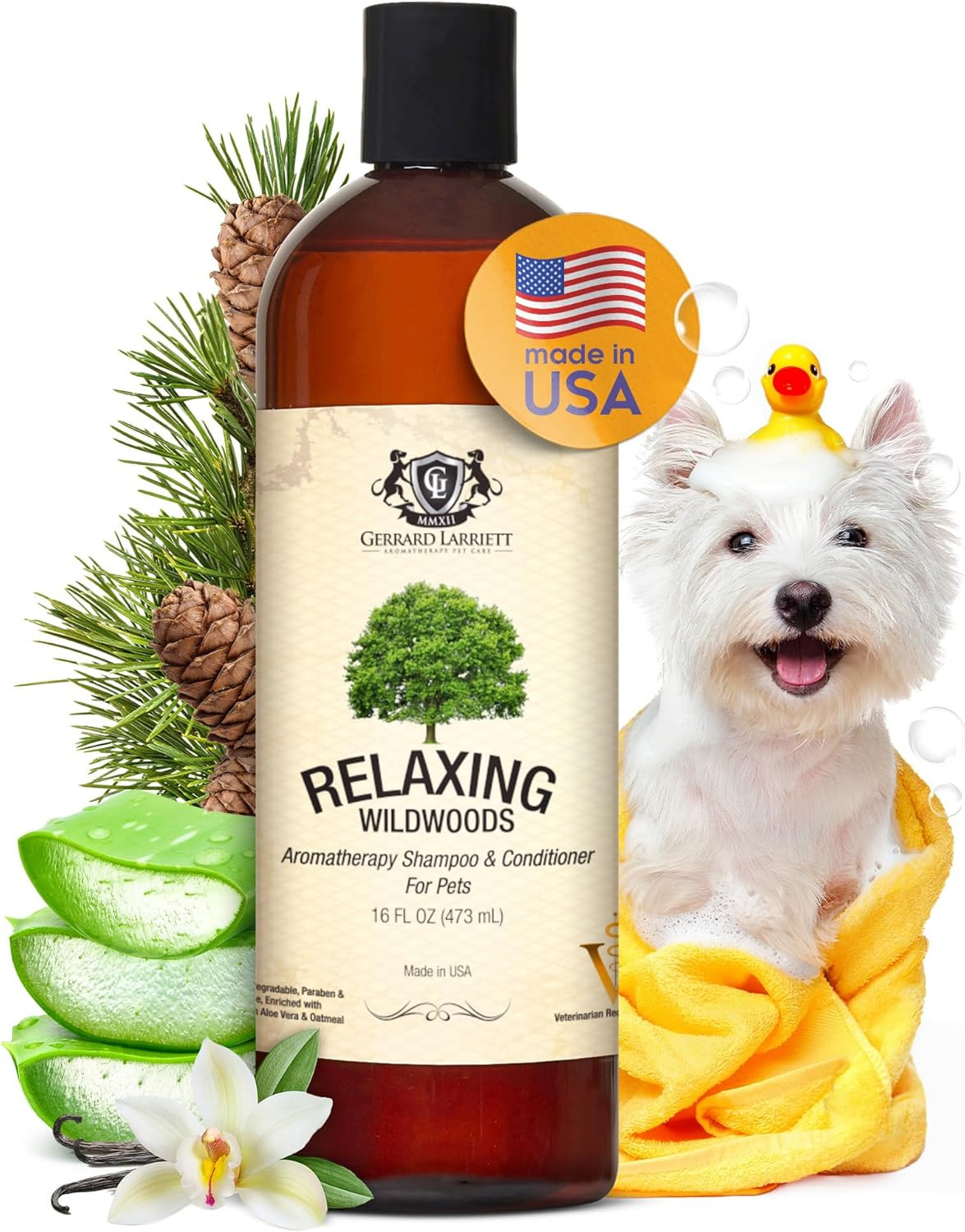 Dog Shampoo and Conditioner Energizing Grapefruit & Spearmin