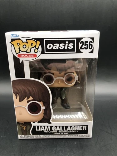 Funko Pop Vinyl Figure: OASIS Liam Gallagher (#256) - Pop! Rocks New In Box