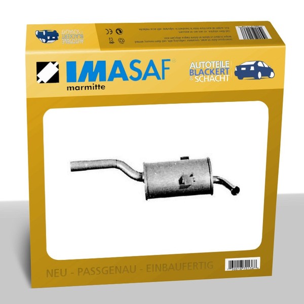 Imasaf ESD Auspuff Endtopf Innoc für Mini 1.0 39KW, EndschalldäMpfer-image