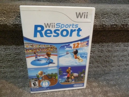 New ListingWii Sports Resort (Nintendo Wii, 2009) game with user manual + case