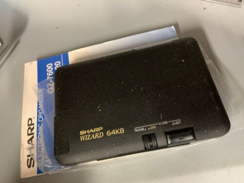 Sharp OZ-7620 Wizard 64KB elektronischer Organizer mit Box - Bild 7 von 17