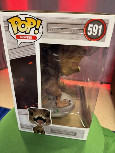 JURASSIC WORLD Jumbo Tyrannosaurus Rex Funko Pop Target Exclusive - Picture 6 of 8