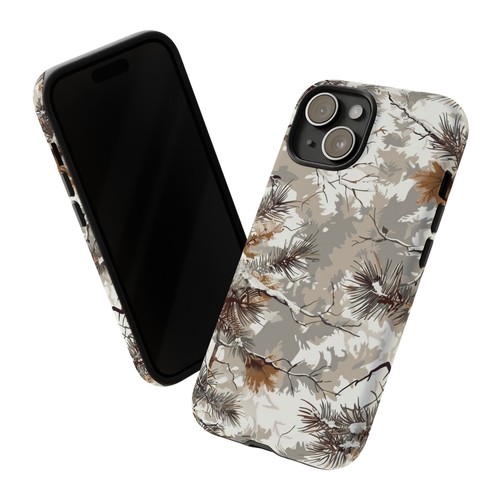 Phone Ink - Tough Case for iPhone Galaxy Pixel - Winter Camo Tree - 第 24/181 張圖片
