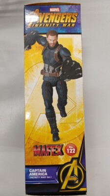 MAFEX CAPTAIN AMERICA  アクションフィギュア No.122 MAFEX No. 122 Avengers: Infinity War Captain America Figure