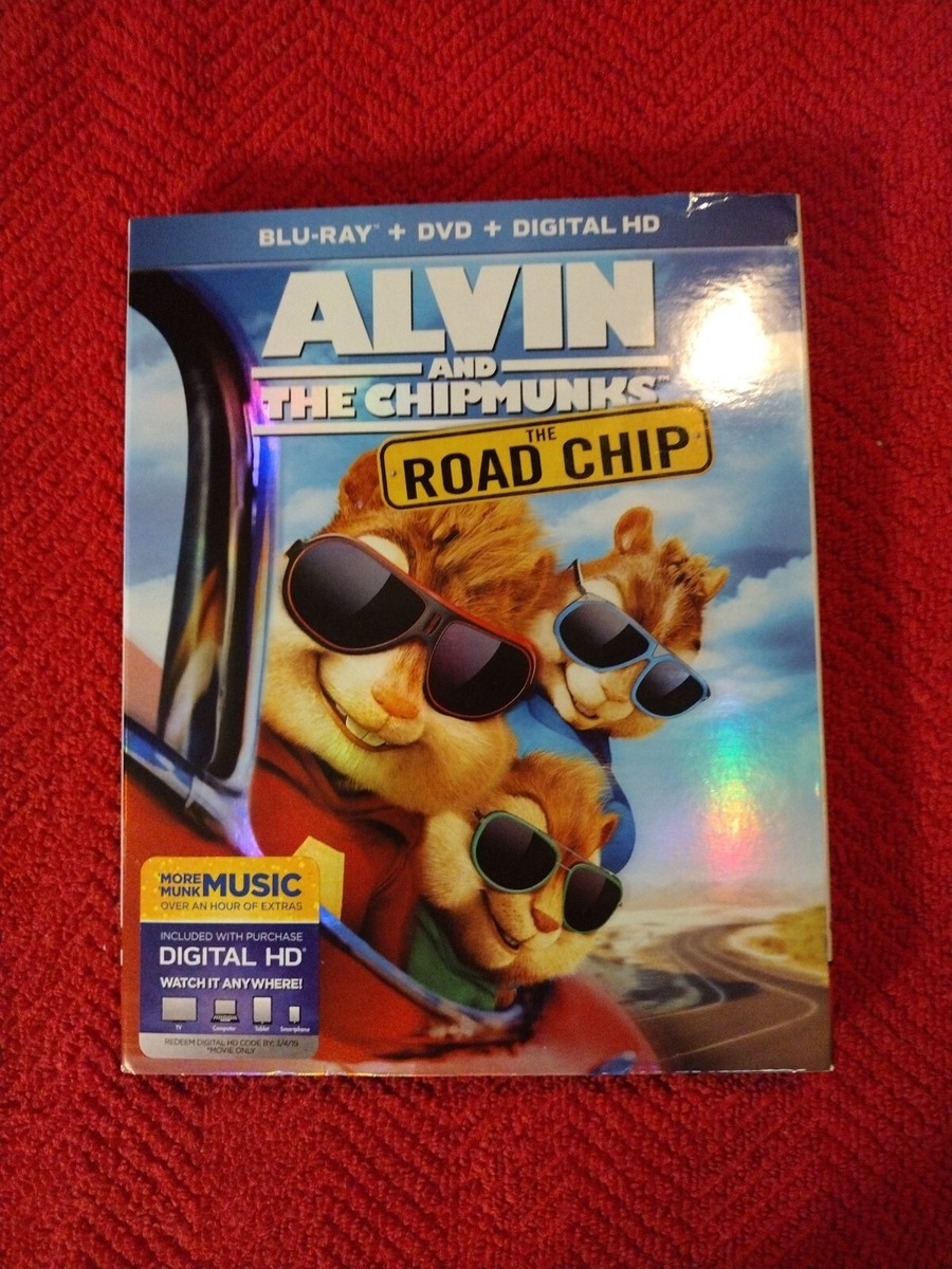 Alvin and the Chipmunks: The Road Chip (Blu-ray/DVD, 2015, 2-Disc