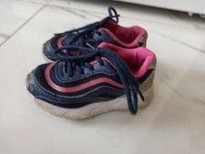 Pep&co Baby Girl Pink Navy Shoes Snickers Size 5