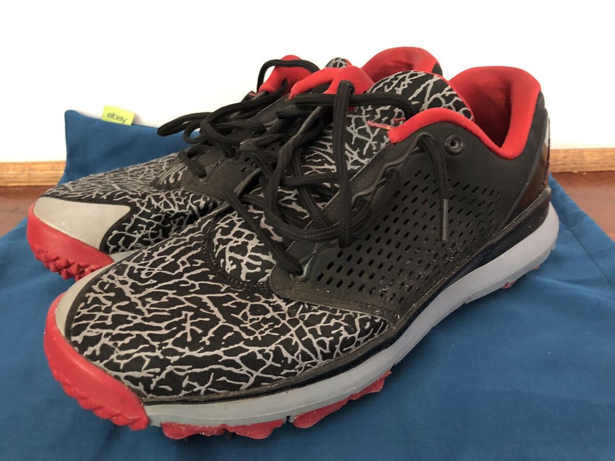 Jordan Trainer ST Golf Black/Gym Red 833359-001 Men's 10.5 Jordan Trainer ST Golf Black/Gym Red 833359-001 Men's 10.5