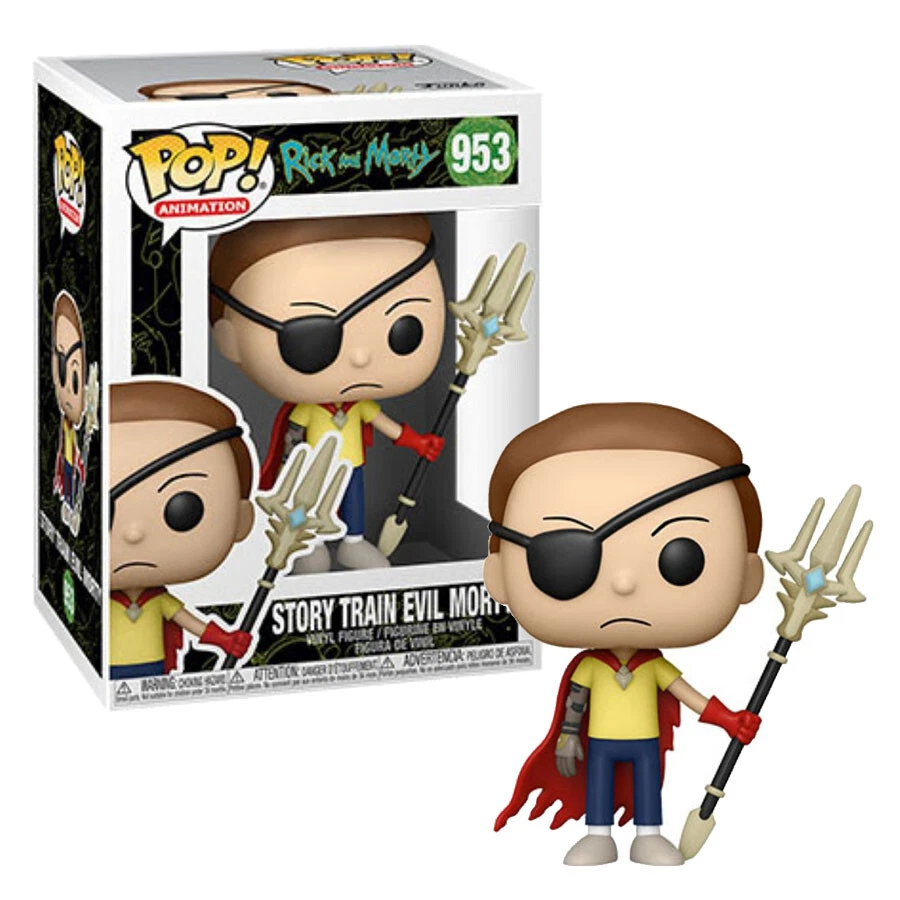 Rick and Morty Story Train Evil Morty Pop Vinyl Figure 953 OE eBay