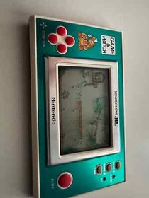 DONKEY KONG Jr. Nintendo Game & Watch Vintage - DJ-101 #4800 -M in Japan - 1982