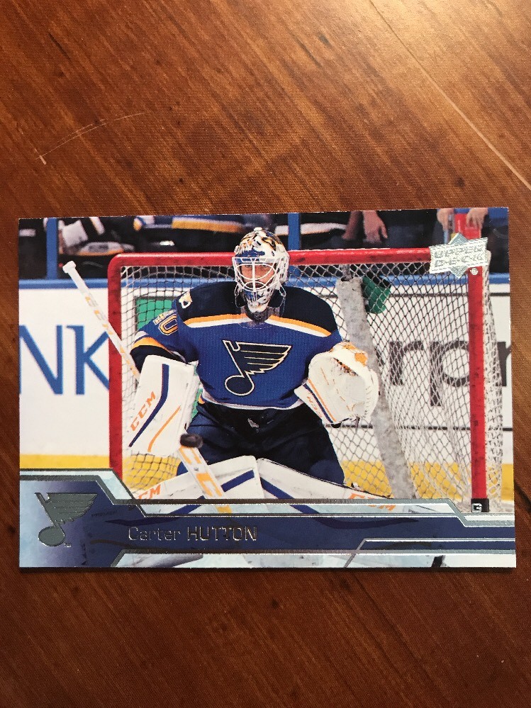 2016-17 SP Authentic Update #504 Carter Hutton