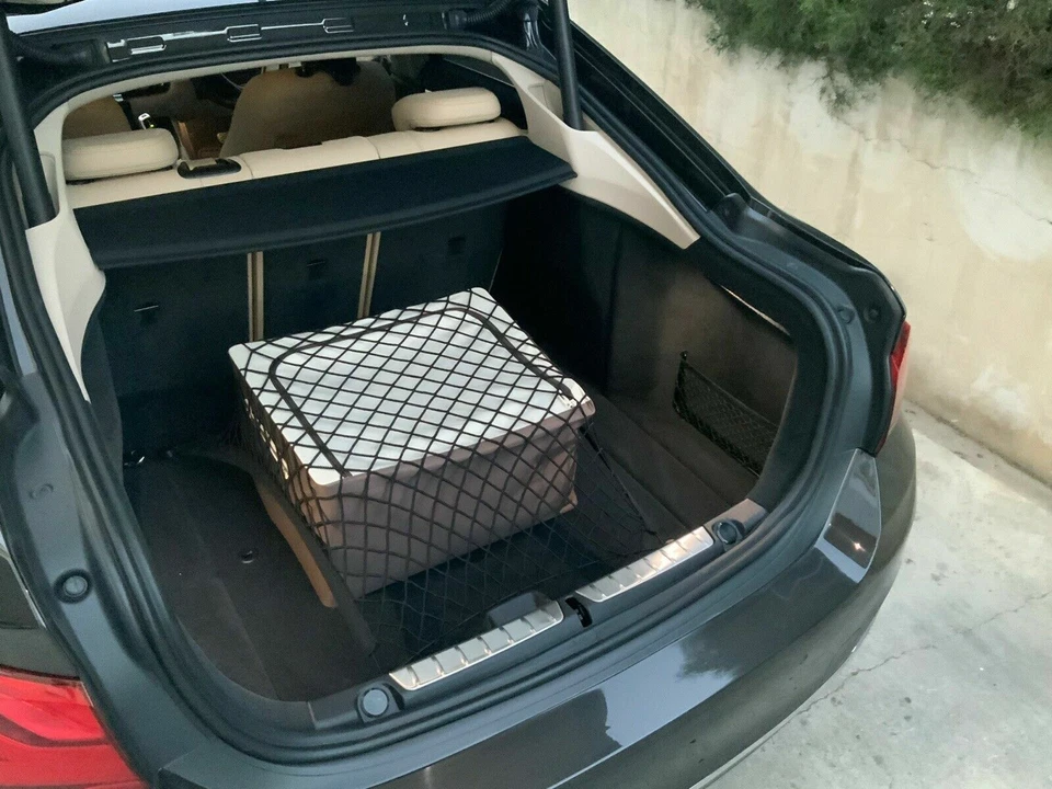 Red de carga de malla estilo piso maletero trasero para BMW Serie 4 2014-2025 totalmente nueva Foto 4 de 4