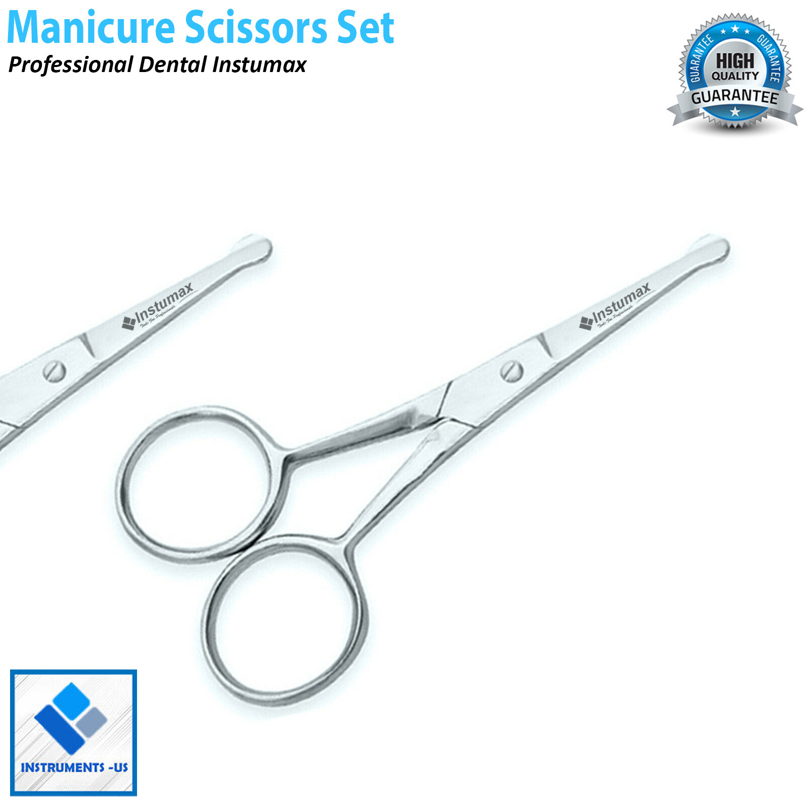 Professional Hair Small Grooming Scissors For Eyebrow Nose Hair