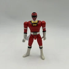 Power Rangers Turbo Key double action Red Ranger Action Figure Loose 1997