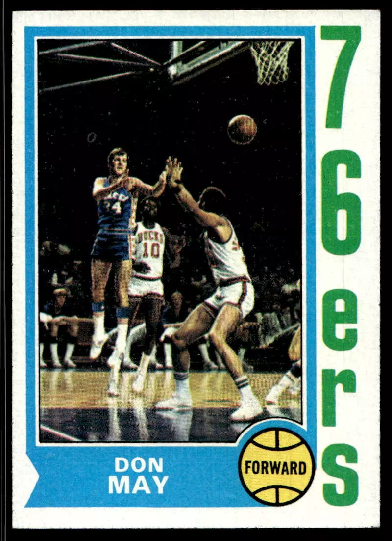 Don May trading card