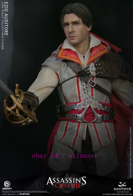 DAMTOYS アサシンクリードリベレーション Ezio DMS012 New Damtoys Dms012 1/6 Assassin'S Creed Ii Ezio Action
