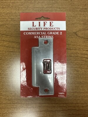 LIFE commercial grade 2 ASA strike 1 1/4  X 4 7/8  3/32 