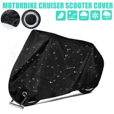 Motorcycle Cover Bike Waterproof Outdoor Rain Dust Sun UV Scooter Protector L+
