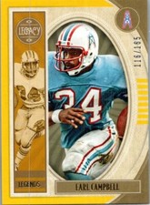 2019 Panini Legacy #101 Earl Campbell Yellow #/165