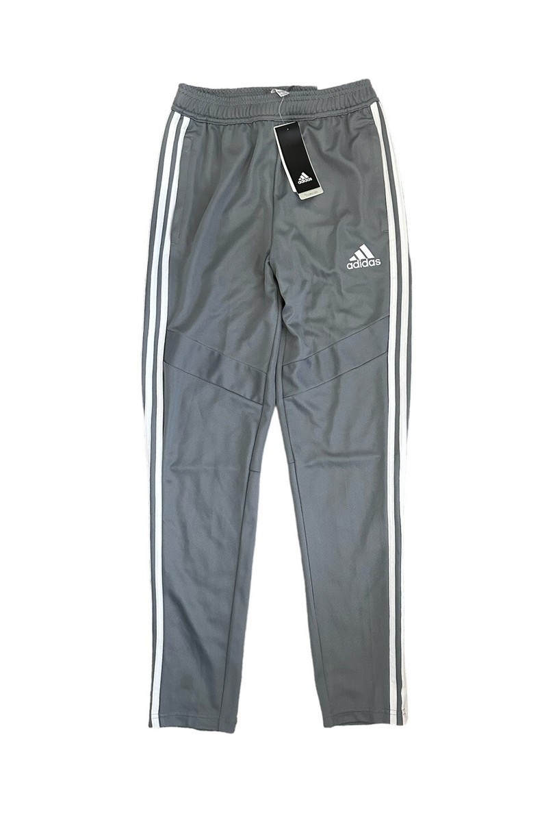 Adidas Youth 3 Stripes Tapered Grey Football Fit DT5178 Active