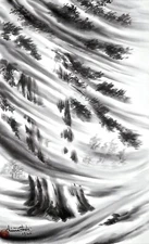 Chiura Obata : Glorious Struggle : Archival Art Print