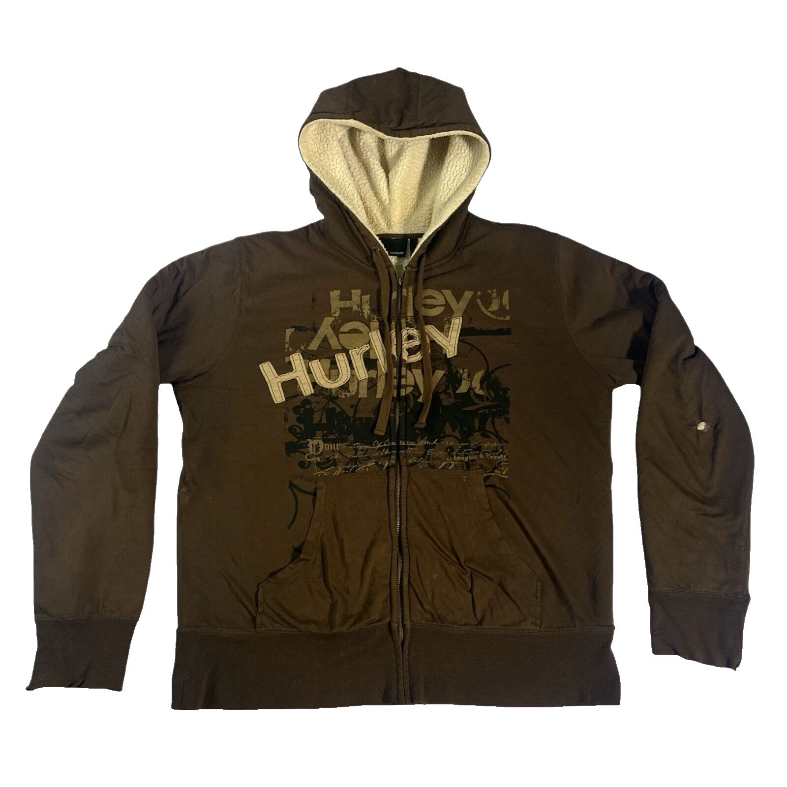 Sudaderas de Hurley Marrón para Hombres