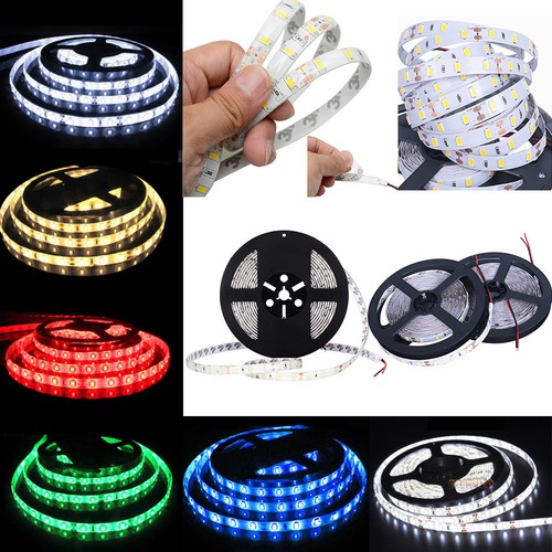 5M 10M 15M 20M 300Leds 5630 SMD Waterproof Led Strip Lights Lamp Ultra Bright - Foto 1 di 15