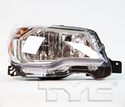 TYC Right Side Halogen Headlight Assembly for Subaru Forester 2.5i 2014-2016 - Picture 1 of 3