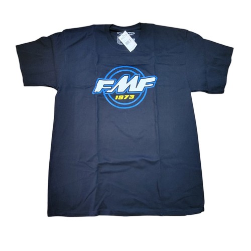 Nueva Camiseta Estacionada FMF RM Negra LG Grande - Imagen 2 de 5