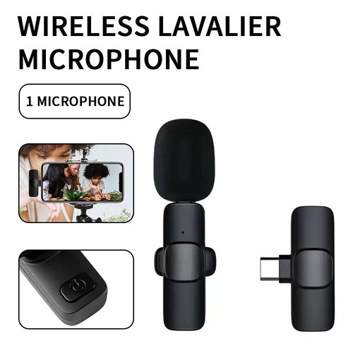 Wireless Lavalier Microphone Mic For Apple Phone iPhone ipad Vlog Live Stream OZ - Picture 15 of 16