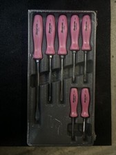 RARE Snap-on Pearl Pink 7 Piece Hard Grip Combination