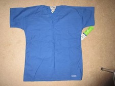 SCRUBS - Landau - SS Shirt - Blue - Reversible - Unisex - XS - NWT