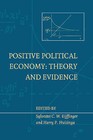 Positive Political Economy: Theory and Evidence by Cambridge University Press (Hardback, 1998)