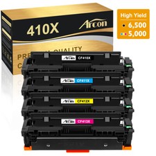 CF410X -3X Toner Cartridge With HP Color Laserjet Pro M452dw M452nw M452dn Lot