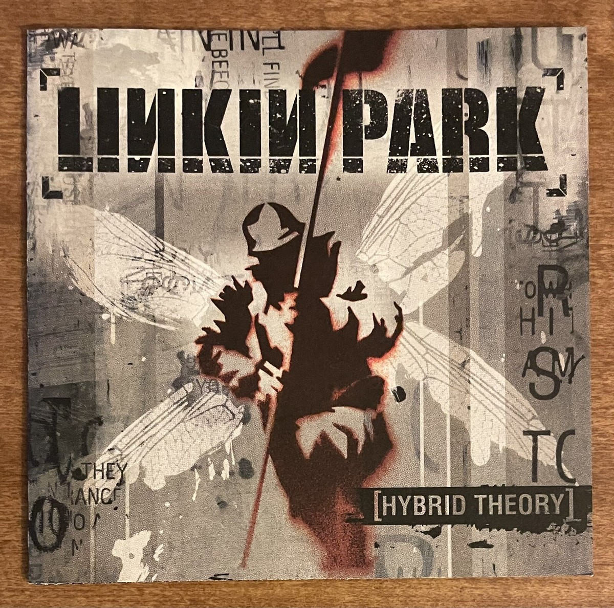 2000 Linkin Park Hybrid Theory CD Booklet Album Art Lyrics