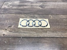 2013-2018 Audi A7 S7 RS7 Rear Trunk Lid Audi Rings Badge Logo Emblem OEM NEW