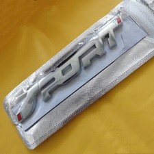 1pc Car Metal 3d Sport Logo Emblem Badge Sticker Trunk Bumper Decal Accessories