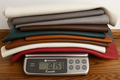 10 Pounds Leather You Pick The Colors: Cowhide Scrap remnants for crafting.