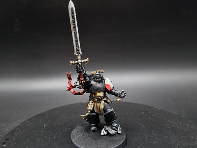 Warhammer 40k Black Templars EMPEROR'S CHAMPION Pro Painted Made To Order