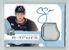 11-12 UD Upper Deck The Cup Signature Patches  Cam Fowler  /75  Patch  Auto
