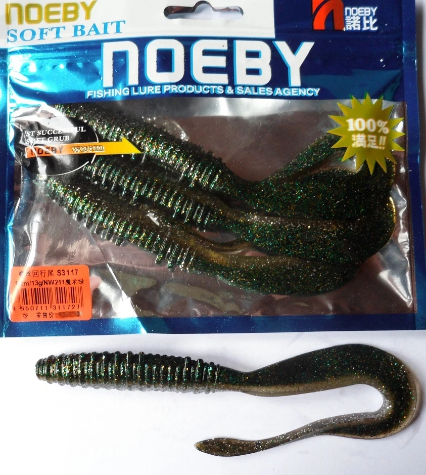 Leurre Souple Noeby Ryan Shad 150mm 21g - Lot De 4 Pour Brochet, Perche, Sandre