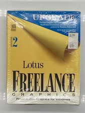Lotus Freelance Graphics R2.1 For Windows 3.1 New / Sealed - Vintage Software