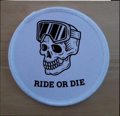 Ride Or Die Snowboard Ski Skifahren Expedition Patch Abzeichen Patches Abzeichen