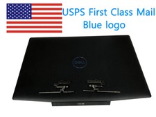 New LCD Back Cover DELL G3 15 3590 Laptop Blue logo Rear Lid Hinges set Black