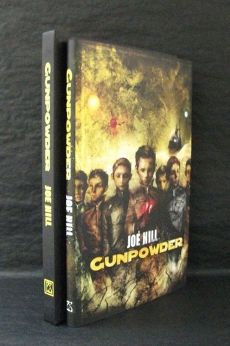 5 x Joe Hill MATCHING # SIGNED LTD's 20th CENTURY HSB THUMBPRINT GUNPOWDER HORNS - Picture 8 of 12