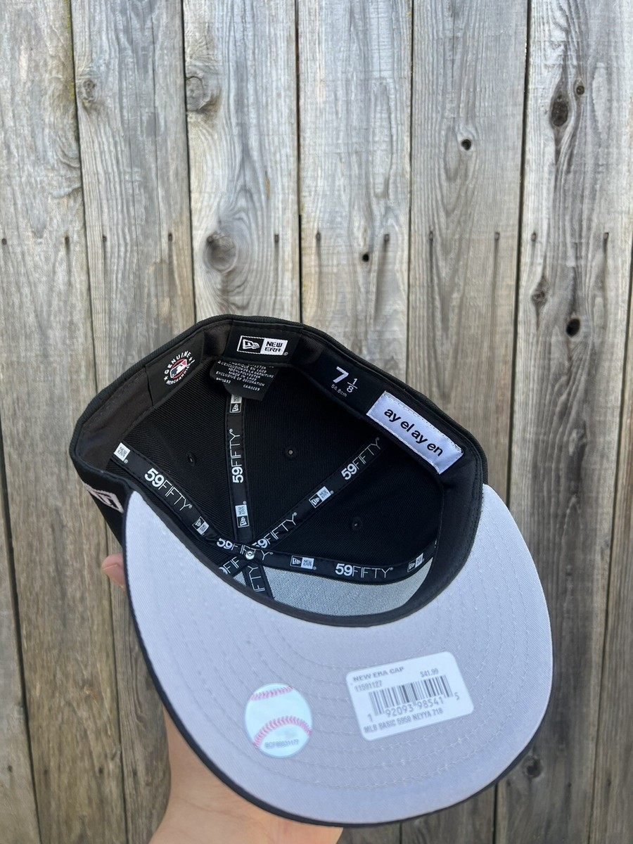 7 1/8 Ay El Ay En New York (NY) Yankees WHY Black Grey New Era NOT