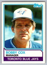1983 Topps - #606 Bobby Cox