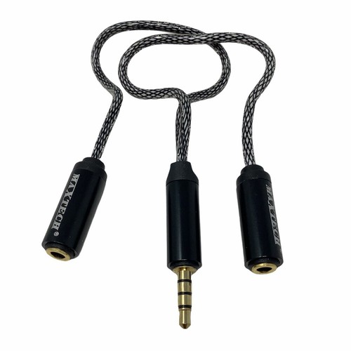Splitter audio jack 3,5 mm maschio 2 uscite femmina cavo adattatore aux