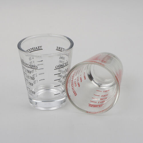 1Pc 30 ML Glass Measuring Cup With Scale Shot Glass Liquid Glass Ounce Cup; - Picture 7 of 12