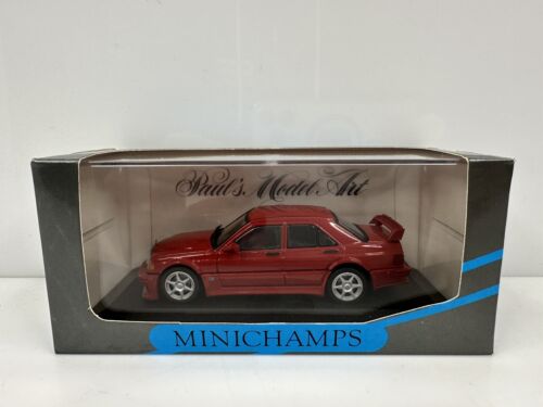 Minichamps Mercedes-Benz 190E Evo 1 Street Signal Red /143 - Picture 2 of 9