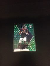 2020 Panini Mosaic Deshaun Watson Green Prizm Texans #85